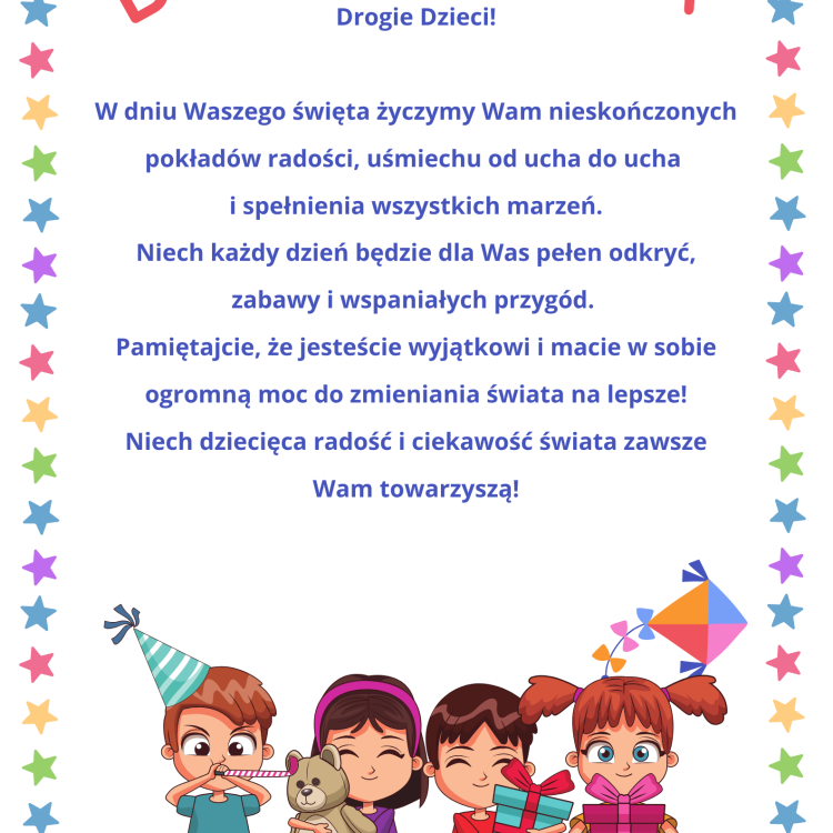 Dzień Dziecka - Życzenia