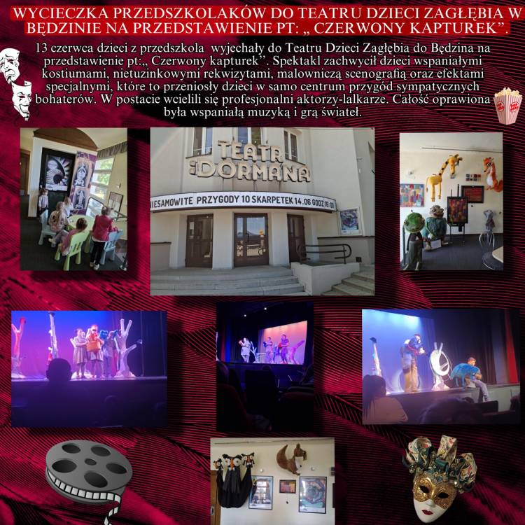 Wycieczka przedszkolaków do teatru