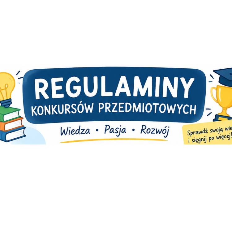 Regulaminy konkursów przedmiotowych